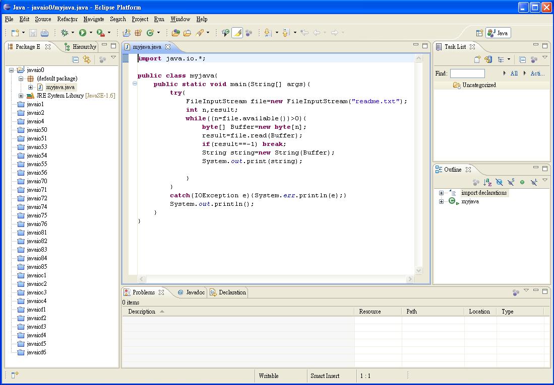 java